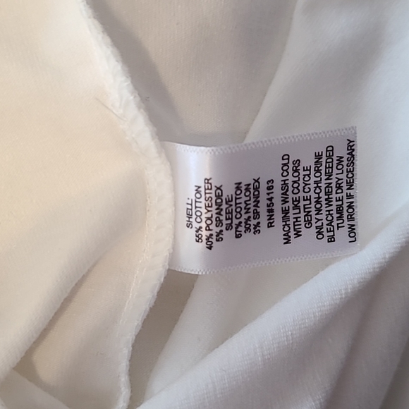 MARC NEW YORK ANDREW MARC WOMENS TOP WHITE SIZE SMALL - Picture 9 of 13